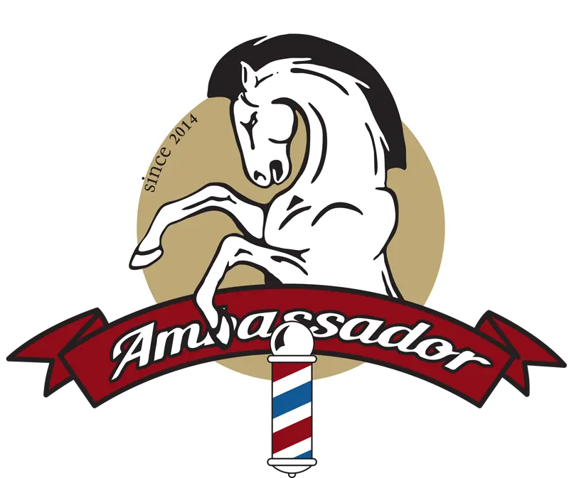 Majitel Ambassador Barbershop logo